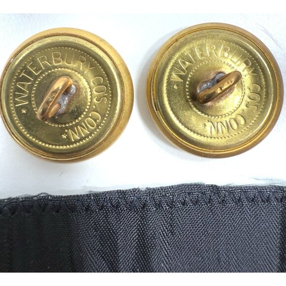 Brooks Brothers Golden Fleece 346 Waterbury USA Metal Replacement Buttons x 10 - Picture 5 of 10